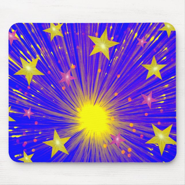 Firework mousepad (Front)