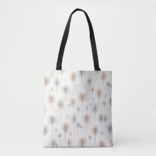 Firework Palms Tote Bag