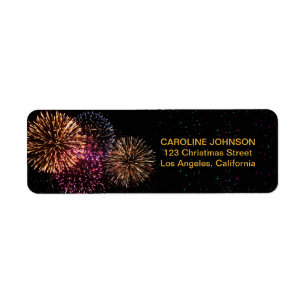 Firework 	Return Address Labels