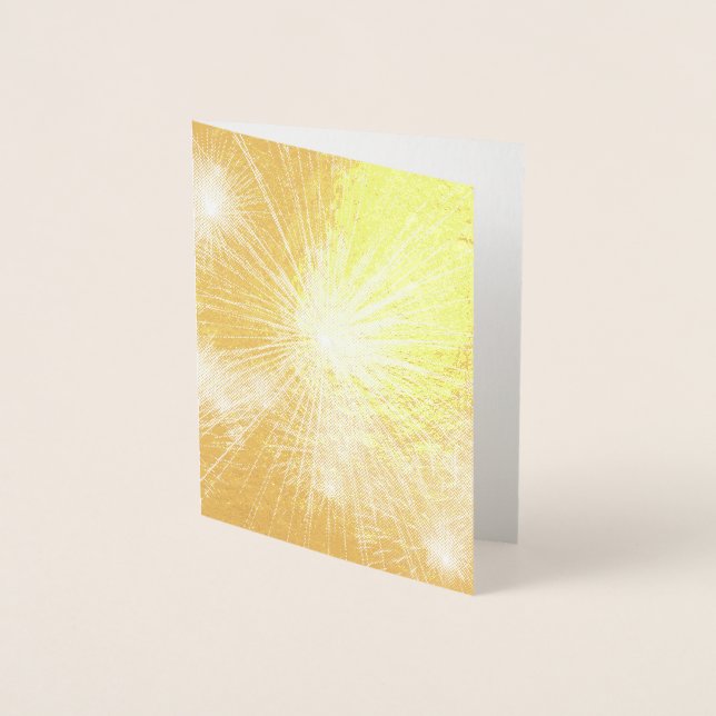 Firework Rockets Foil Card (Front)