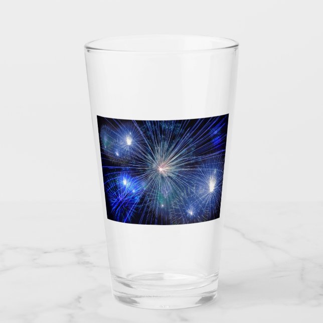 Firework Rockets Glass (Front)
