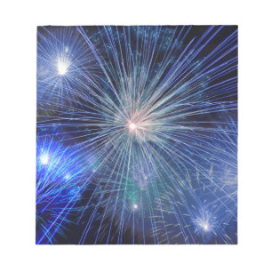 Firework Rockets Notepad
