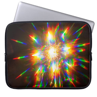 Firework Through 3D Glasses 1  Laptop Sleeve
