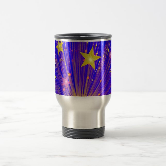 Firework travel/commuter mug (Center)