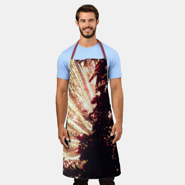 Fireworks 11 chef apron (Worn)