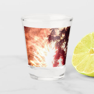 Fireworks 12 shot glass