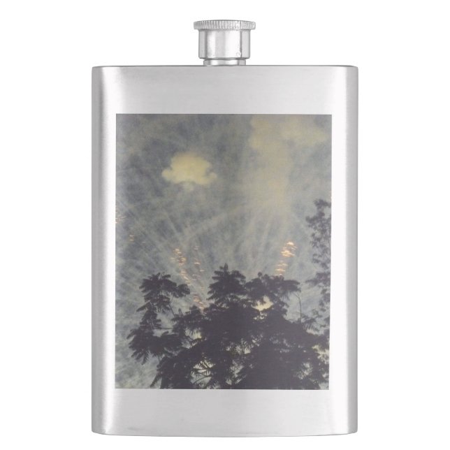 Fireworks 19 stainless steel flask (Front)