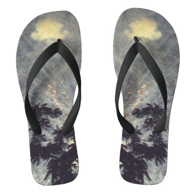 Fireworks 19 wide flip flops (Footbed)