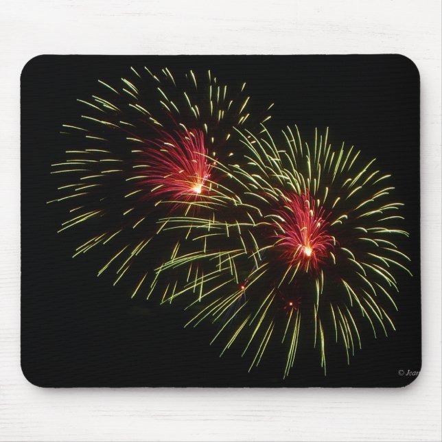 Fireworks 1 mouse mat (Front)