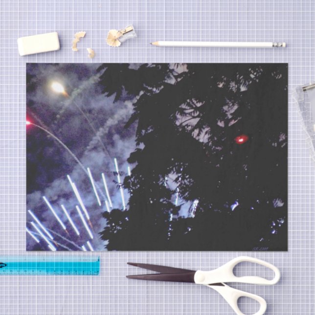 Fireworks 1 tissue paper (Craft)