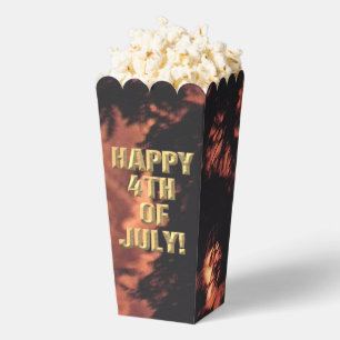 Fireworks 20 4th of July popcorn boxes