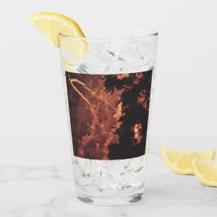 Fireworks 20 Collins glass tumbler