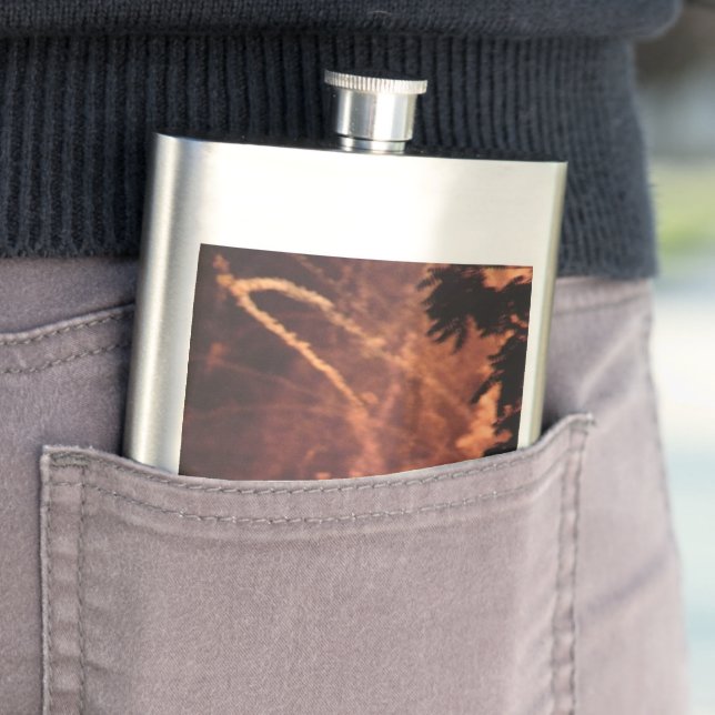 Fireworks 20 stainless steel flask (In Situ)