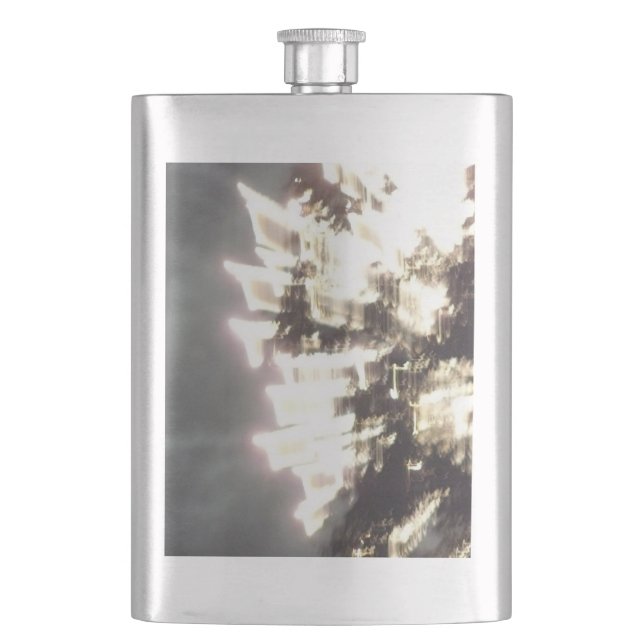 Fireworks 2 stainless steel flask (Front)