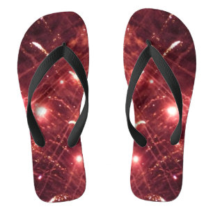 Fireworks 3 wide flip flops