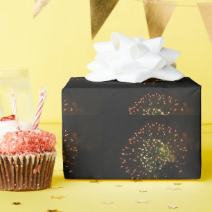 Fireworks 4 matte wrapping paper
