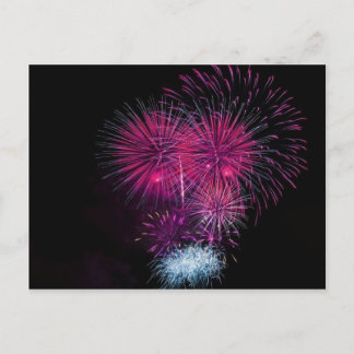 Fireworks 4 postcard