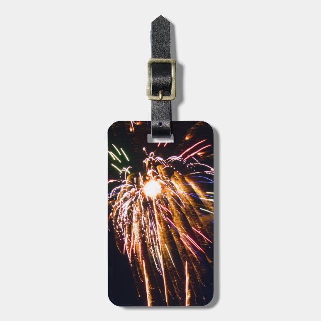Fireworks 5 Easy ID Personal Luggage Tag (Front Vertical)
