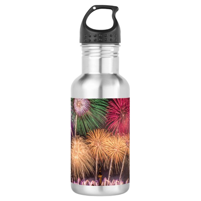 fireworks 710 ml water bottle (Front)