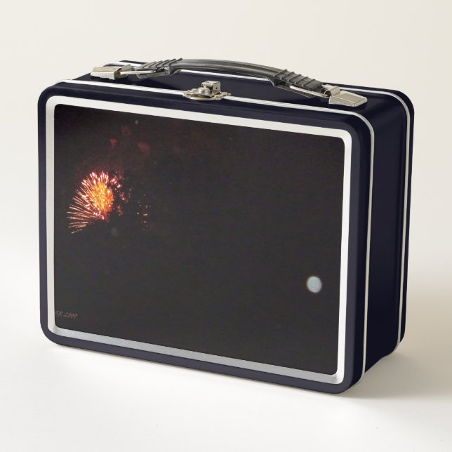 Fireworks 8 black lunchbox (Front)
