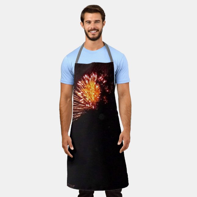 Fireworks 8 chef apron (Worn)