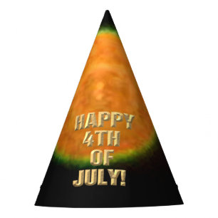 Fireworks 9 4th of July party hat