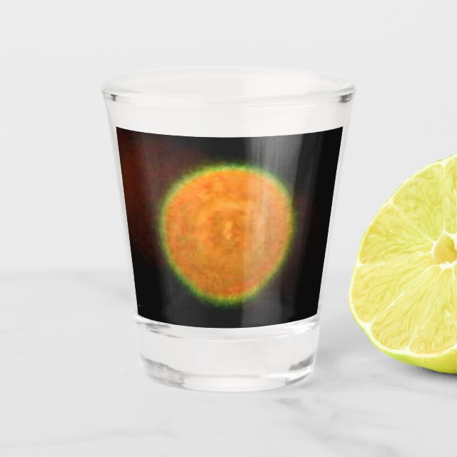 Fireworks 9 shot glass (Front)