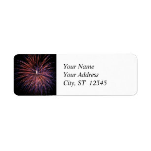 Fireworks Address  Label
