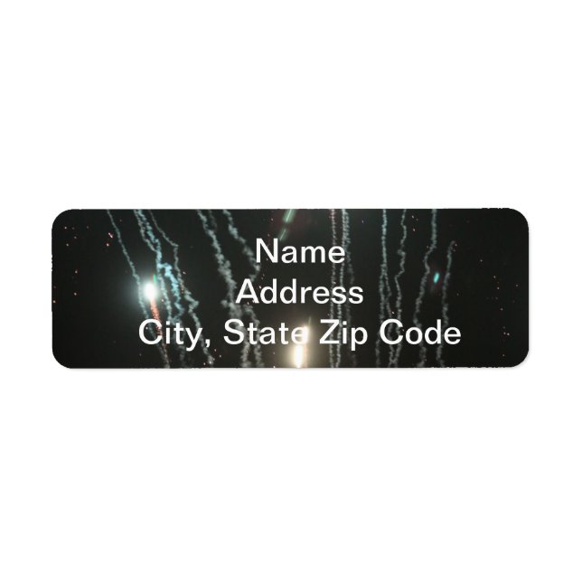 Fireworks Address Labels (Front)