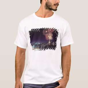 Fireworks at Big Mountain Resort in Whitefish, T-Shirt