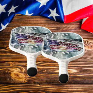 Fireworks Backdrop II Pickleball Paddle