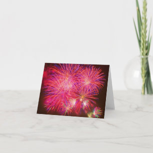 Fireworks Big Finale Card