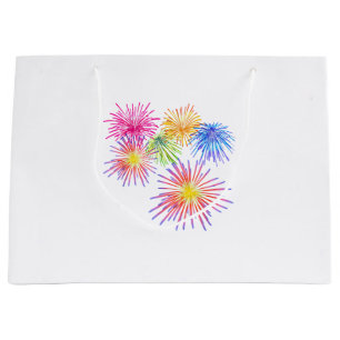 Fireworks Big Party Celebration Firecrackers Large Gift Bag