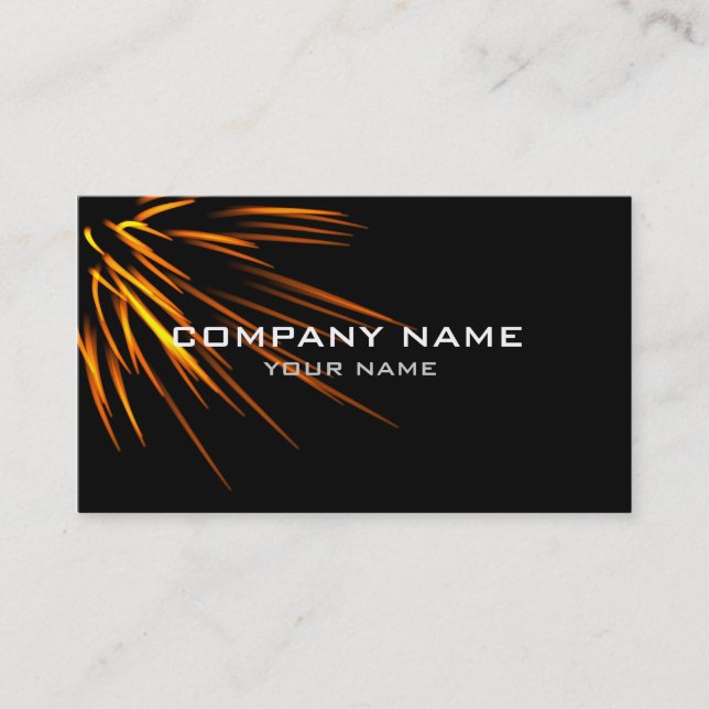 Fireworks business card (Front)