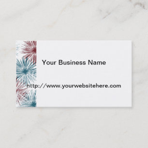 Fireworks Business Card