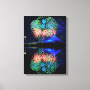 Fireworks Canvas Print