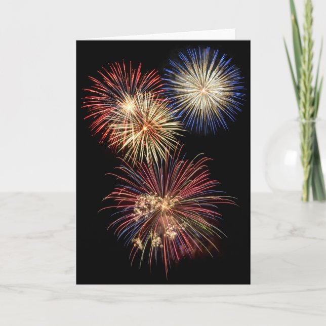 Fireworks Card (Front)