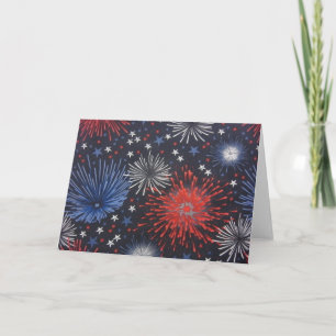 Fireworks Card