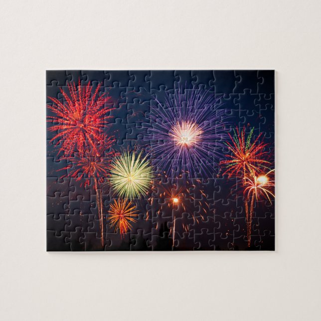 Fireworks Celebration Jigsaw Puzzle (Horizontal)