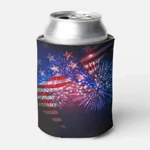 Fireworks Celebration (v1) Can Cooler