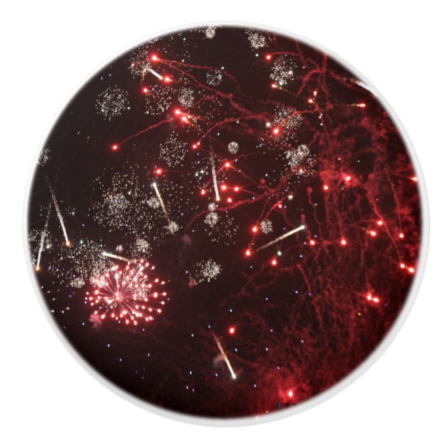 Fireworks Ceramic Knobs (Front)