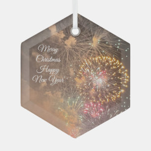 Fireworks Christmas Ornament 