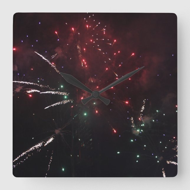 Fireworks Clock (Front)
