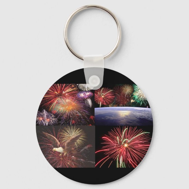 Fireworks Collection Key Ring (Front)