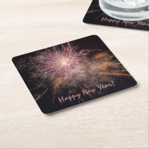 Fireworks custom coasters