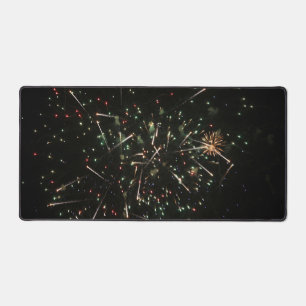 Fireworks  desk mat