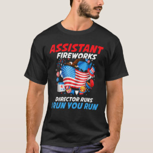 Fireworks Director 4th Of July Mens Women T-Shirt