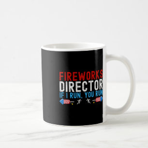 Fireworks Director American Flag 4th Of July 1 Coffee Mug