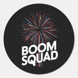 Fireworks Director Fireworks Usa 4th Of July Pyrot Classic Round Sticker
