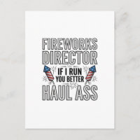 Fireworks Director Funny Patriotic Quote Shirt_1